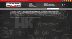Desktop Screenshot of luckydogfirearms.com